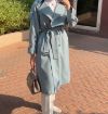 Picture of Blue trench coat 